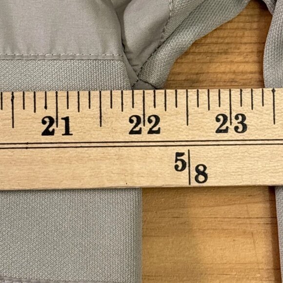 Vintage Y2K Nike Gray Full Zip Track Jacket Size Large L Striped Windbreaker - Picture 9 of 14